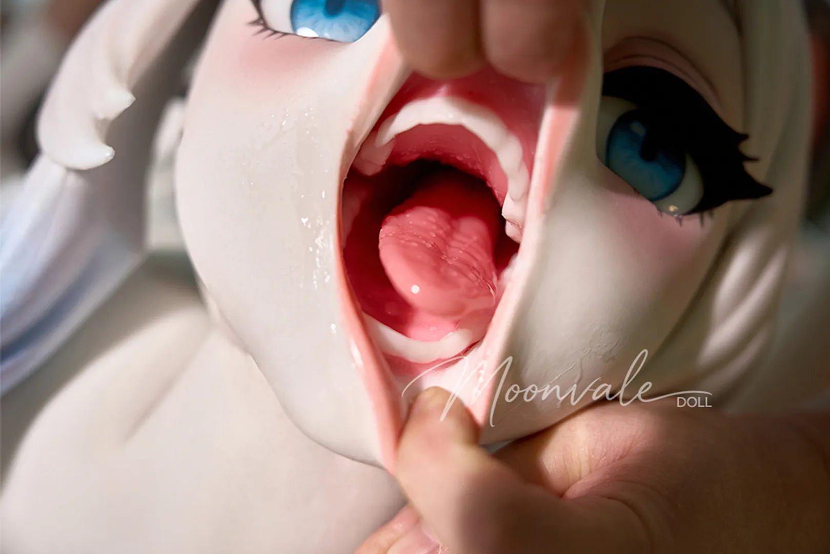 Muñeca sexual de silicona Lyora de 155 cm (5 pies 1 pulg.), diseño furry realista, copa B, cabeza ROS